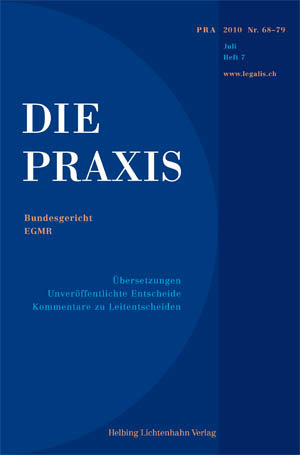 Die Praxis 3/2011