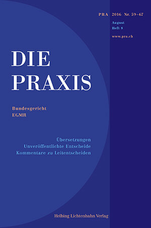 Die Praxis 8/2016