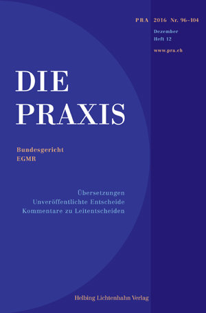 Die Praxis 12/2016