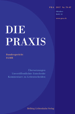 Die Praxis 10/2017