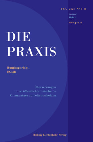 Die Praxis 1/2021