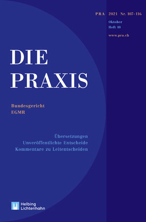 Die Praxis 10/2021