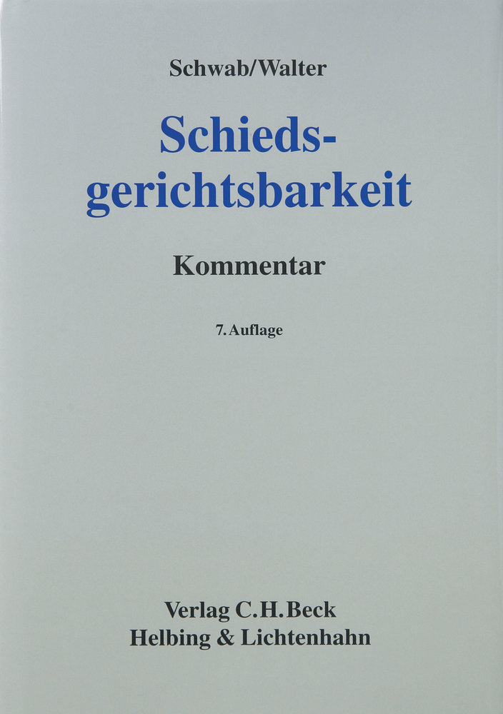 Schiedsgerichtsbarkeit