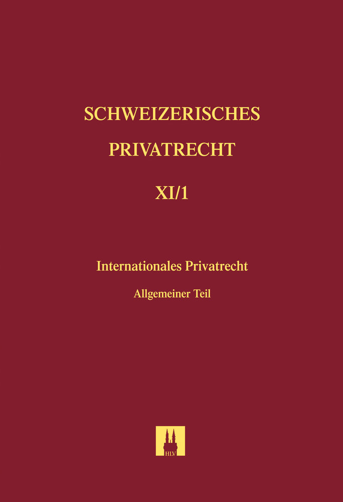 Bd. XI/1: Internationales Privatrecht AT