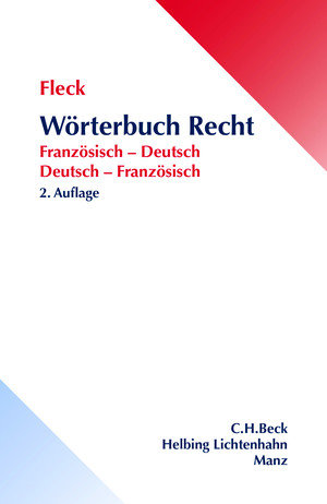 Wörterbuch Recht / Dictionnaire de droit