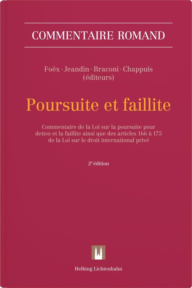 Poursuite et faillite