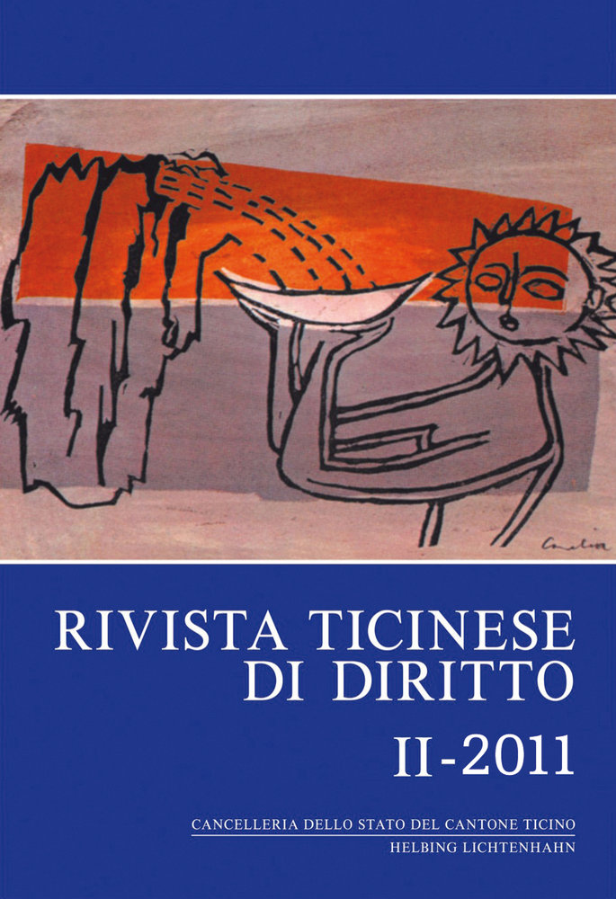 Rivista ticinese di diritto, II-2011