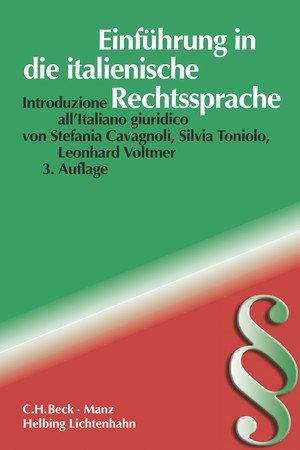 Einführung in die italienische Rechtssprache