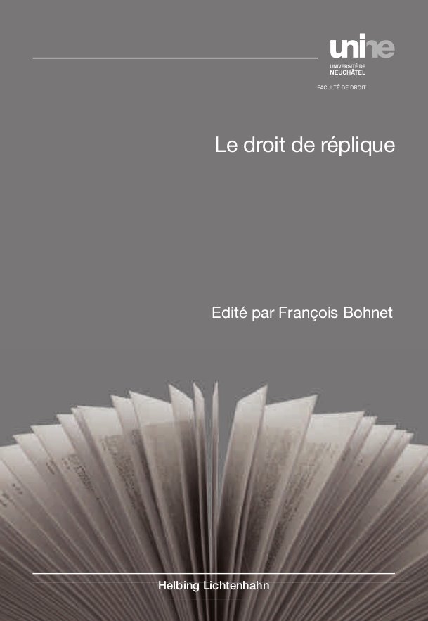 Le droit de réplique