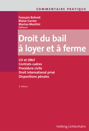 Commentaire pratique Droit du bail à loyer et à ferme