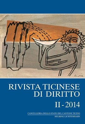 Rivista ticinese di diritto II-2014