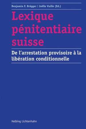 Lexique pénitentiaire suisse