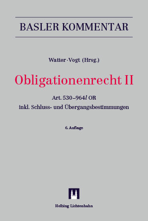 Obligationenrecht II