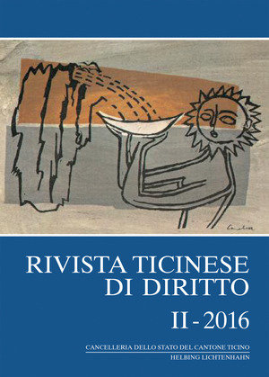 Rivista ticinese di diritto II-2016