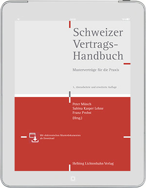 Schweizer Vertragshandbuch