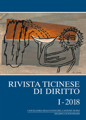 Rivista ticinese di diritto I-2018