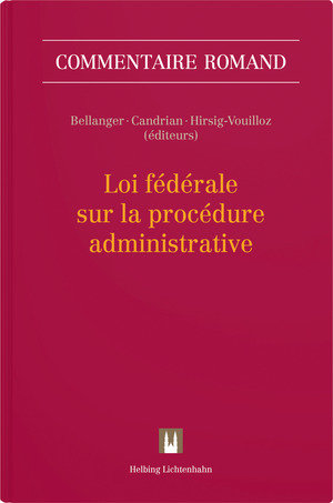 Loi fédérale sur la procédure administrative