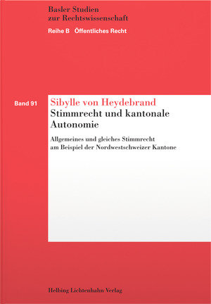 Stimmrecht und kantonale Autonomie