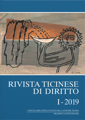 Rivista ticinese di diritto I-2019