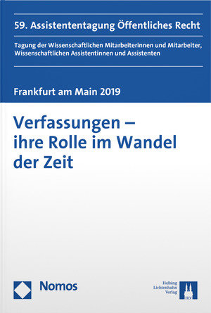 Verfassungen - ihre Rolle im Wandel der Zeit