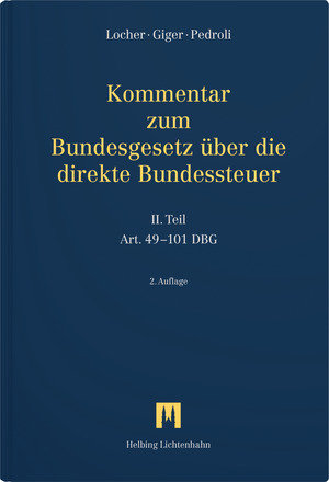 Kommentar zum Bundesgesetz über die direkte Bundessteuer