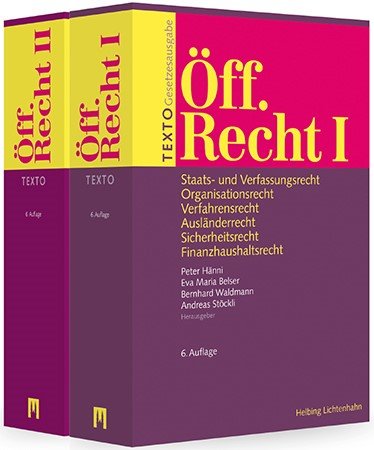 TEXTO Öff. Recht I + II