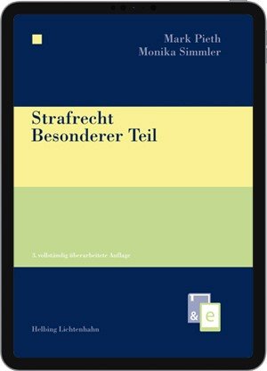 Pieth; Simmler: Strafrecht Besonderer Teil